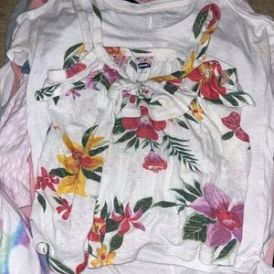 xs floral tank top